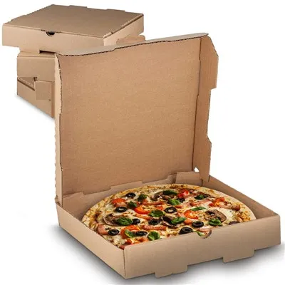 Caixa de pizza caseira